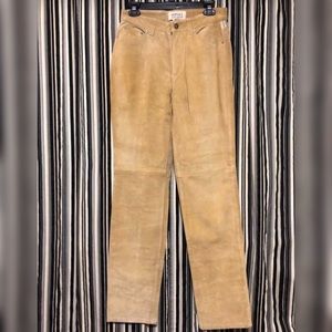 Men’s suede Versace jeans couture